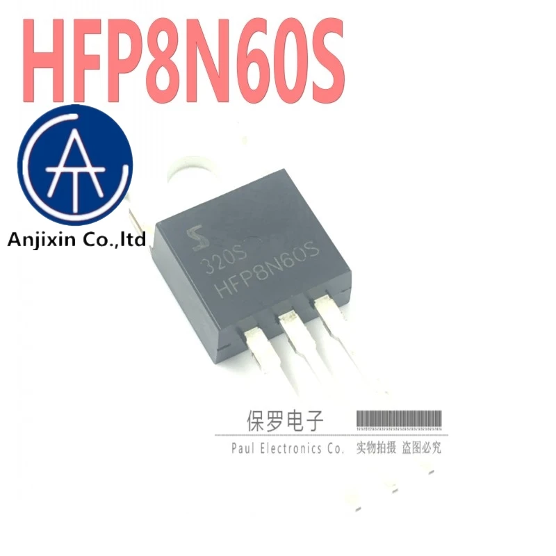 10 Chiếc 100% Orginal Mới Thật Cổ Hiệu Ứng Trường Ống HFP8N60S HFP8N60 Đến-220 Chính Hãng