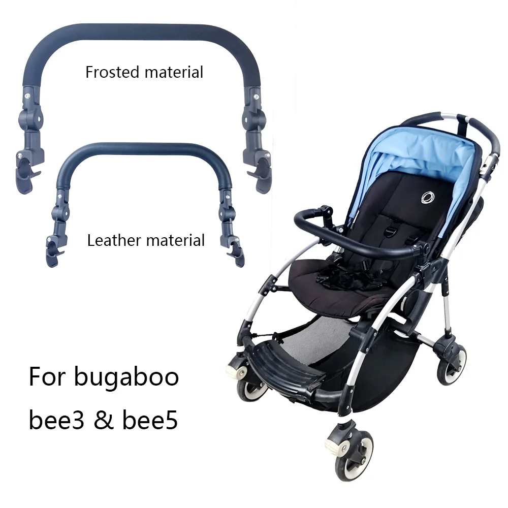 Bugaboo Bee5/3 Bee용 유모차 난간, 유모차 액세서리, PU 가죽 또는 EVA 핸들, 유모차 팔걸이