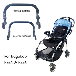 Main courante de poussette de bébé pour Bugaboo Bee5/3, accessoires de poussette de bébé, accoudoir de landau en cuir PU ou oligHandle