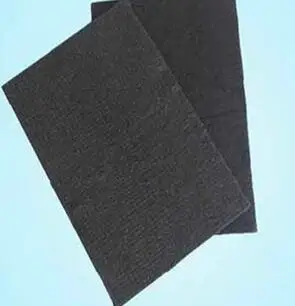 High temperature carbonized activated fiber felt / activated carbon fiber felt / high-efficiency activated carbon filter materia