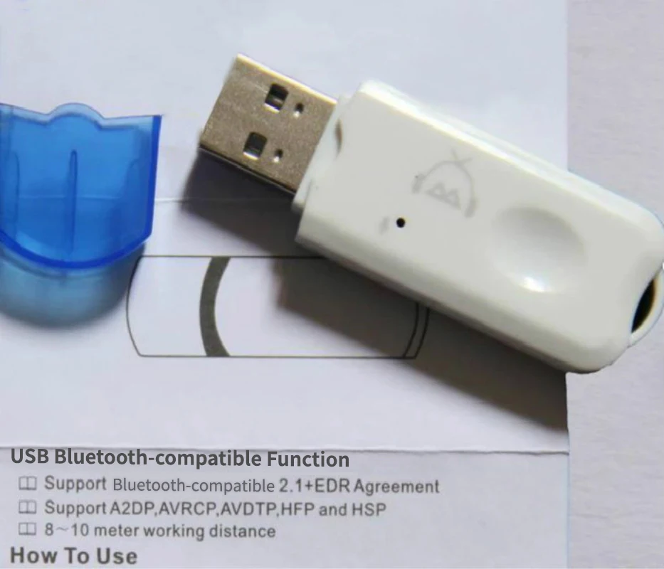 Dongles Mini USB 2.0 Bluetooth-compatible Dongle Adapters Dual Mode adapter for Computer Laptop PC