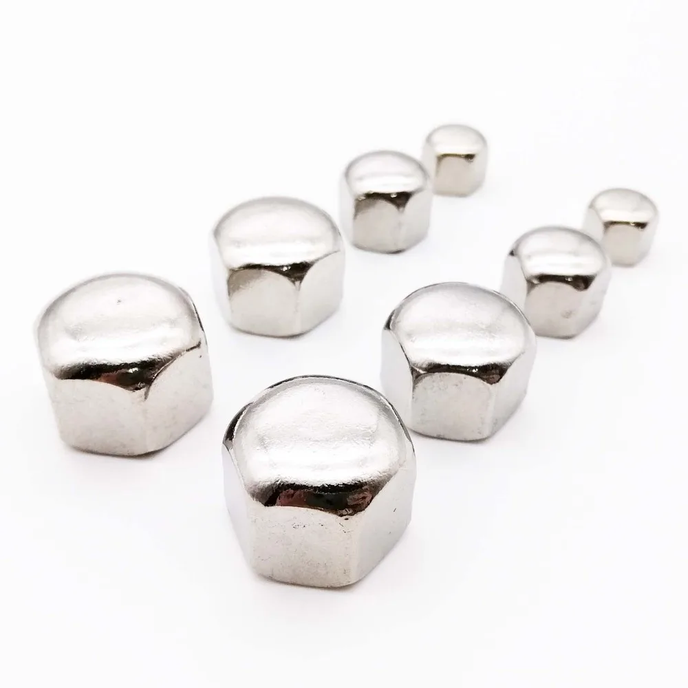 HZYUEGOU M3 M4 M5 M6 M8 M10 M12 M14 M16 304 A2 Edelstahl Sechskant Kurze Dünne Blindmutter DIN917 – Detail 3