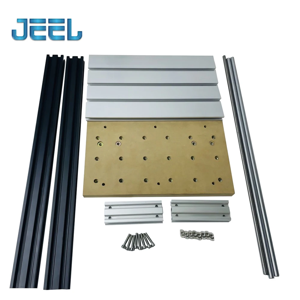 CNC 3018 Y Axis Extension Kit 3040 T-Slot Aluminum MDF Table Extension Aluminum Spoilboard Compatible with CNC 3018pro