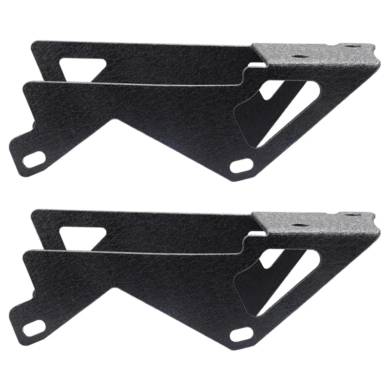 Dual Led A-Säule Pods Arbeitsleuchten Montagehalterung Für Jeep Wrangler JK 2007-2018 Windschutzscheibe Working Cude Led Nebelscheinwerfer Halter – Detail 3