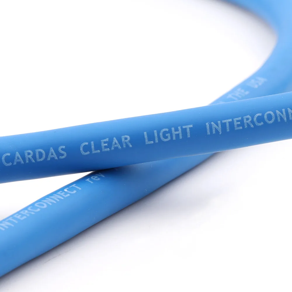 Cabo RCA de cobre puro X416 OCC – Cabo de interconexão HiFi premium Cabo RCA de grau audiófilo em massa para leitor de CD/AMP/sistema de áudio