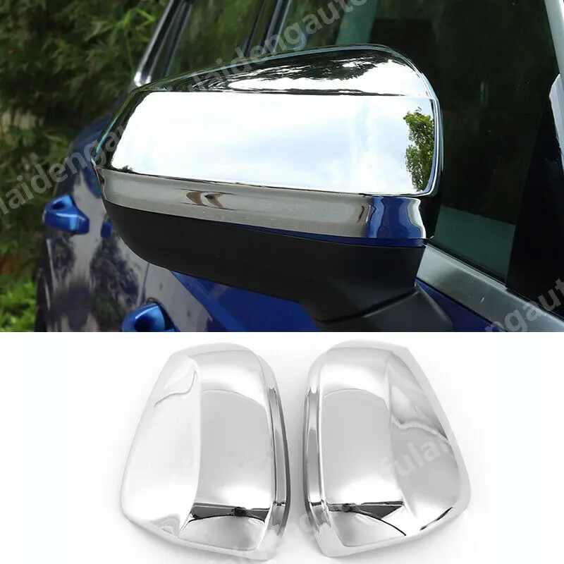 

Fits For Audi Q3 2019-2021 Car ABS Chrome Rear Rearview Side Door wing Mirror Cover Trim Moulding Styling Accessories 2PCS