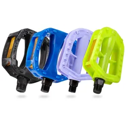 Lightweight Kids Bikes Pedal Universal 12MM Hard Plastic Footrest Cycling Pedal Anti-Slip Children ,MTB Bicycle Pedals Bike Part