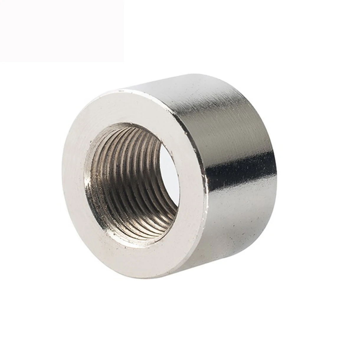 1pcs diâmetro 25 tubo de escape sensor oxigênio chefe porca m18x1.5 decat redonda porca base peça automóvel