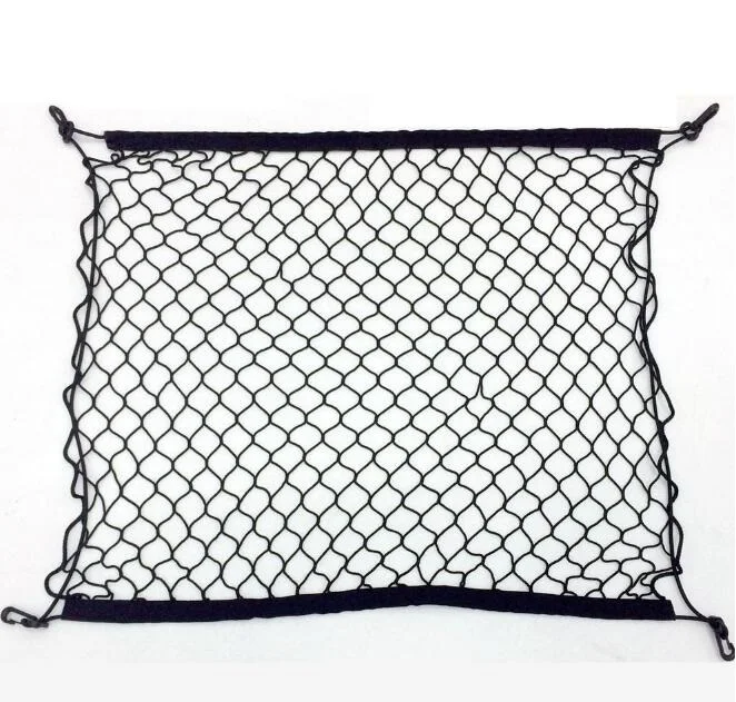 70x70cm High-quality Universal Car Nylon Elastic Mesh Trunk Cargo Net Storage Organizer Pocket For Car