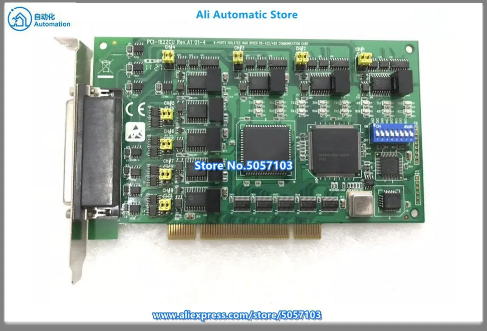 

PCI-1622CU Rev.A1 8 Port RS-422 485