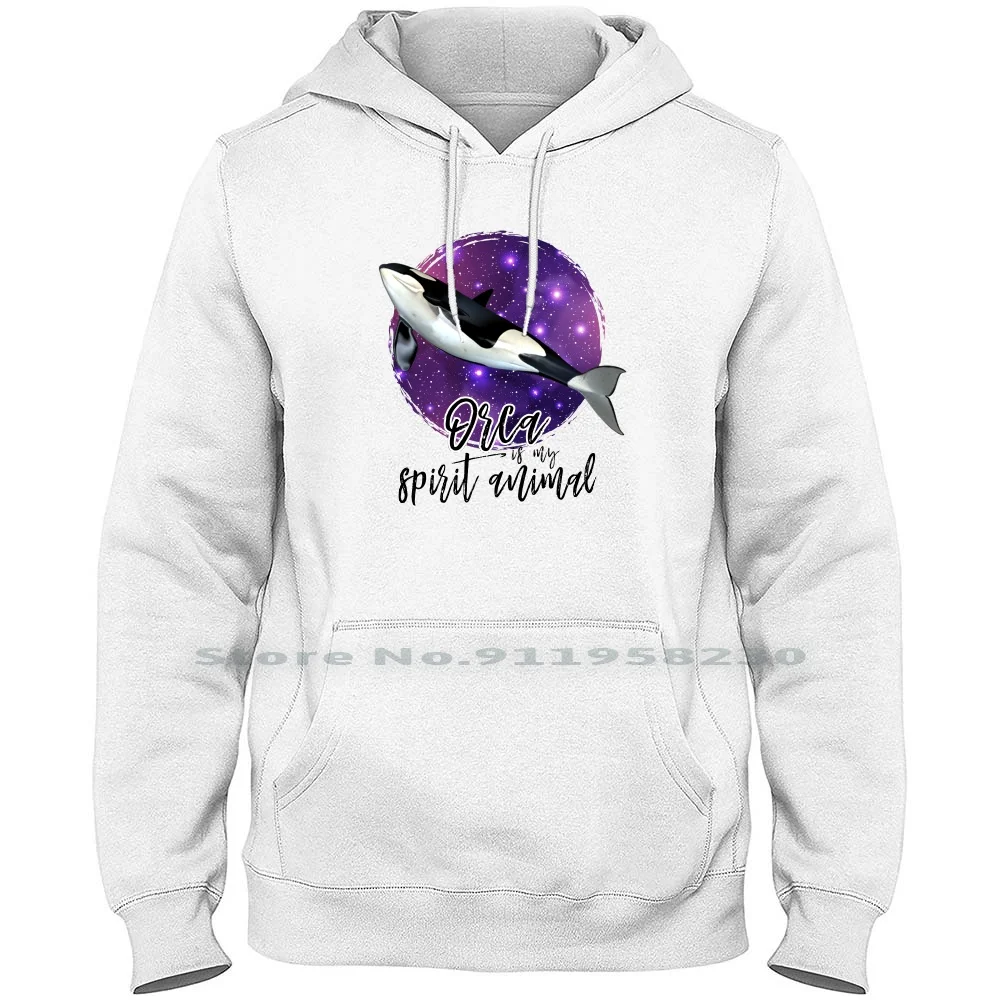 Orca Is My Spirit Animal For Light Hoodie Sweater Animal Love Gift Idea Spirit Mammal Whale Ocean Light Love Idea Sea Pi My