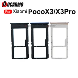 For Xiaomi POCO X3 X3Pro SIM Tray Sim Card Socket Slot Holder Replacement Parts