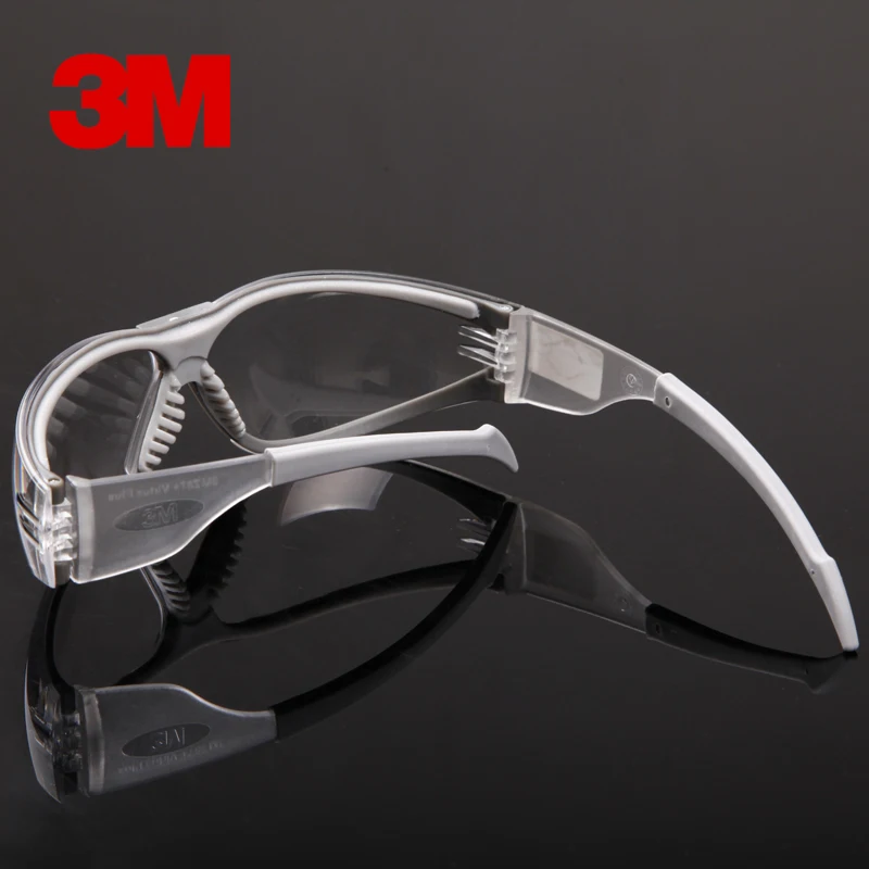 3M 11394 Safety Glasses Goggles Anti-Fog Antisand windproof Anti Dust Resistant Transparent Glasses protective working eyewear