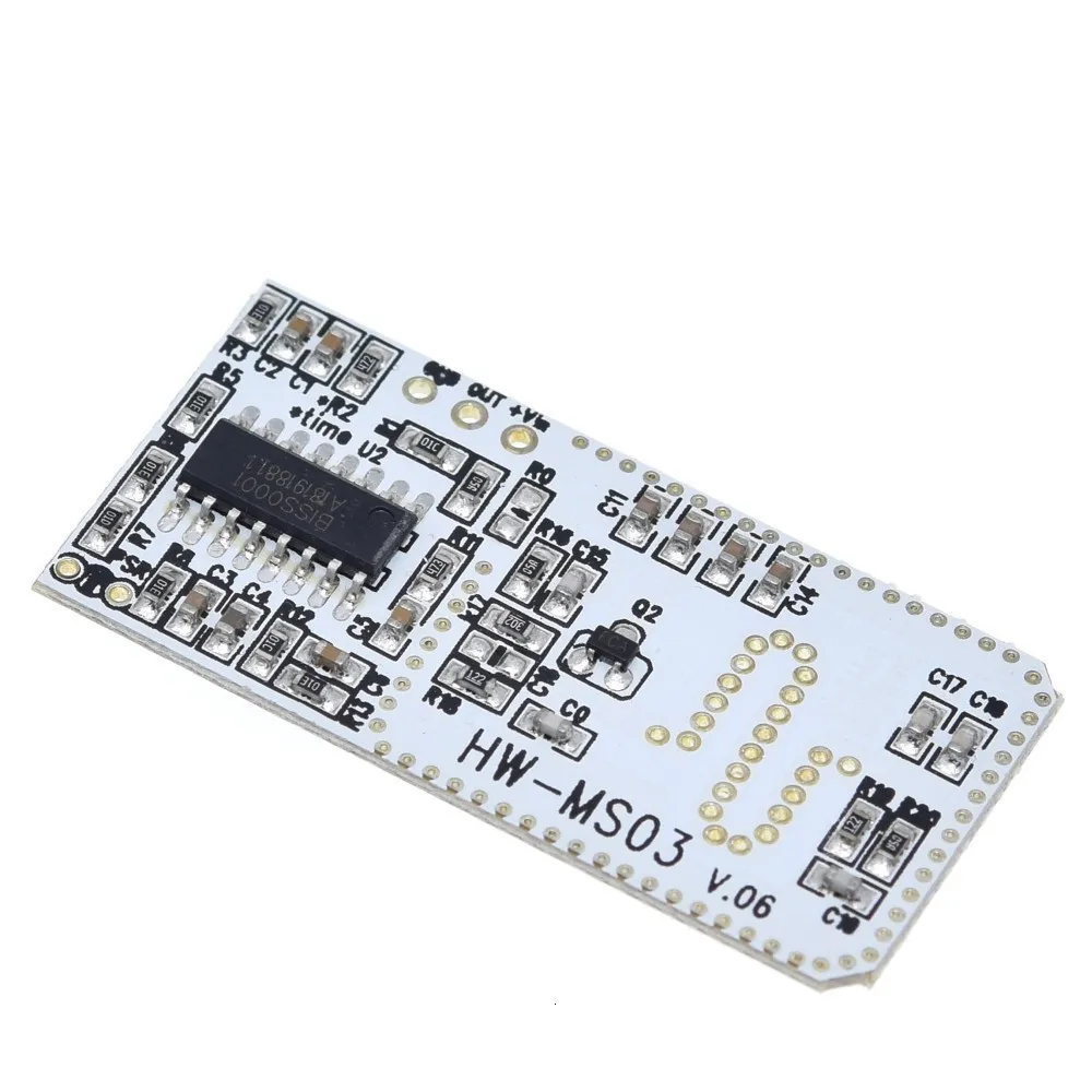 Hochleistungs-Bewegungssensormodul Radar-Bewegungssensor HW-MS03 2,4GHz bis 5,8GHz Mikrowellen-Radarmodul für Arduino – Detail 5