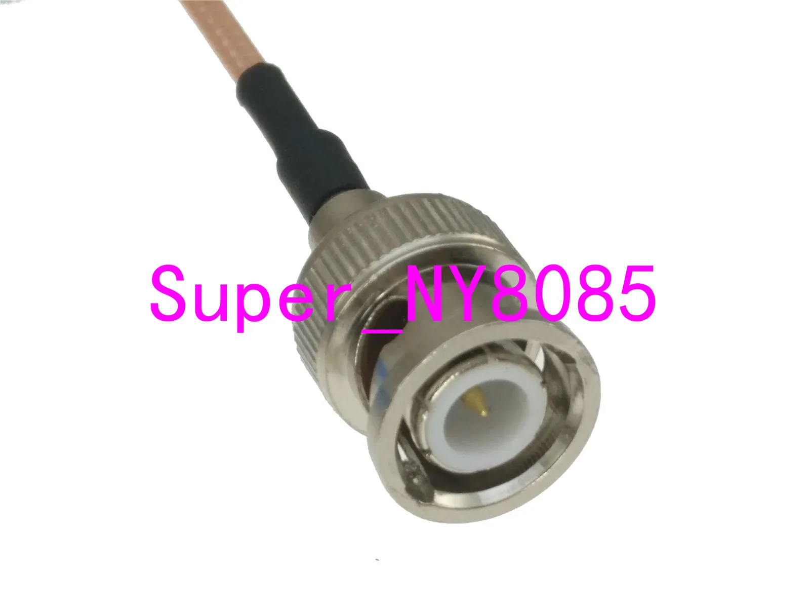 Cabo bnc conector macho para smb fêmea, conector reto rg316 rf pigtail 4 polegadas ~ 10m