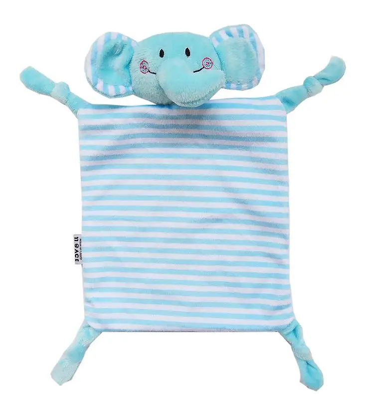 Newborns Infant Reassure Towel Baby Toys animal Elephant lion frog Soft Comforting plush Appease Educational Plush Toys L0252