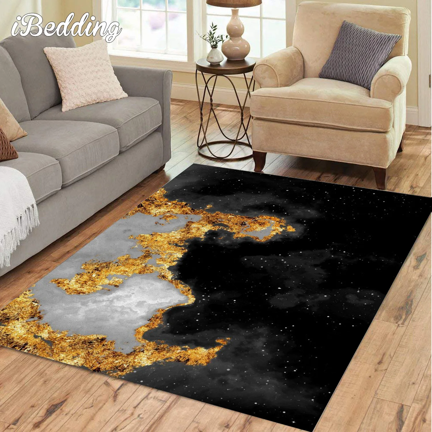 100 Starry Nebulas Rugs and Carpets for Home Living Room Large Area Rug Room Decoration Teenager Lounge Rug Bedroom Decor