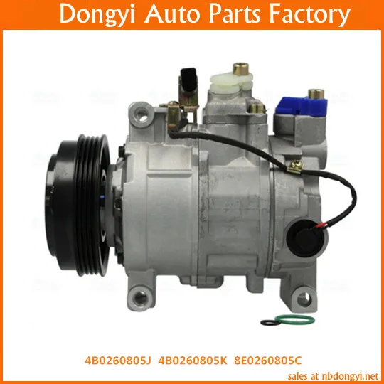 High quality A/C Compressor  For 4B0260805J  4B0260805K  8E0260805C