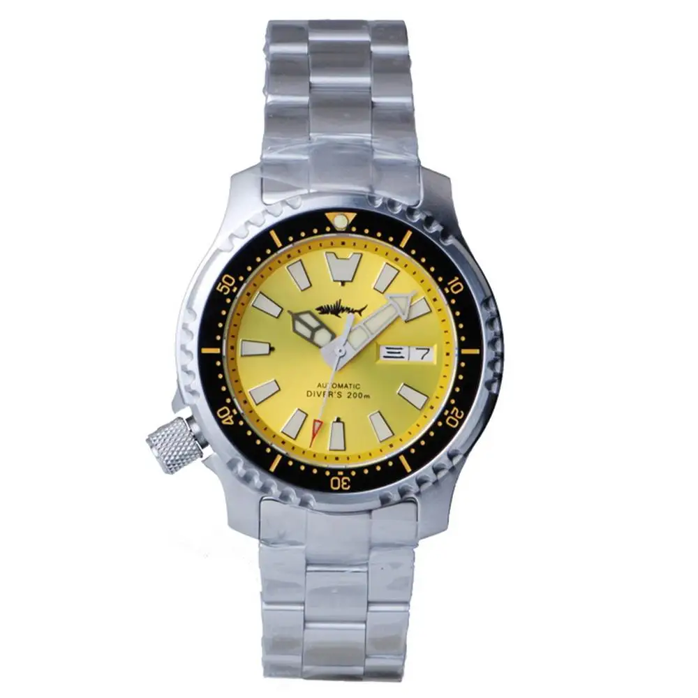 

dive watches for men,men's watch luxury brand HEIMDALLR sport 200m waterproof automatic mechanical wristwatch luminous relogio