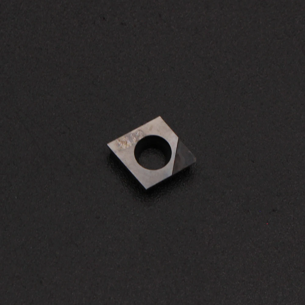 Utensile per tornitura tornio CNC con inserto diamantato 1PC CCGT060202 CCGT060204 CCGT060208 PCD per alluminio