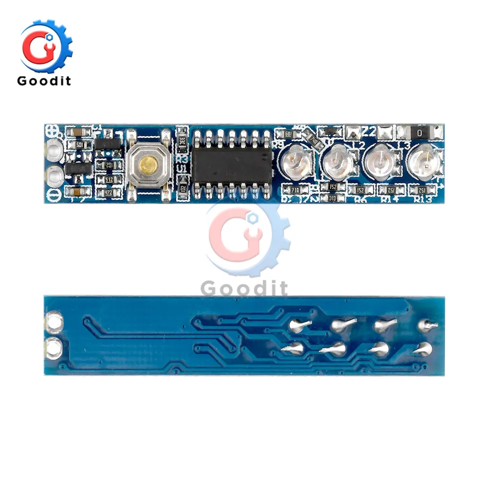 1S 2S 3S 4S 18650 Lithium Battery Capacity Indicator Tester LED Display Board Power Level Indicator Lithium Li-ion lipo Battery