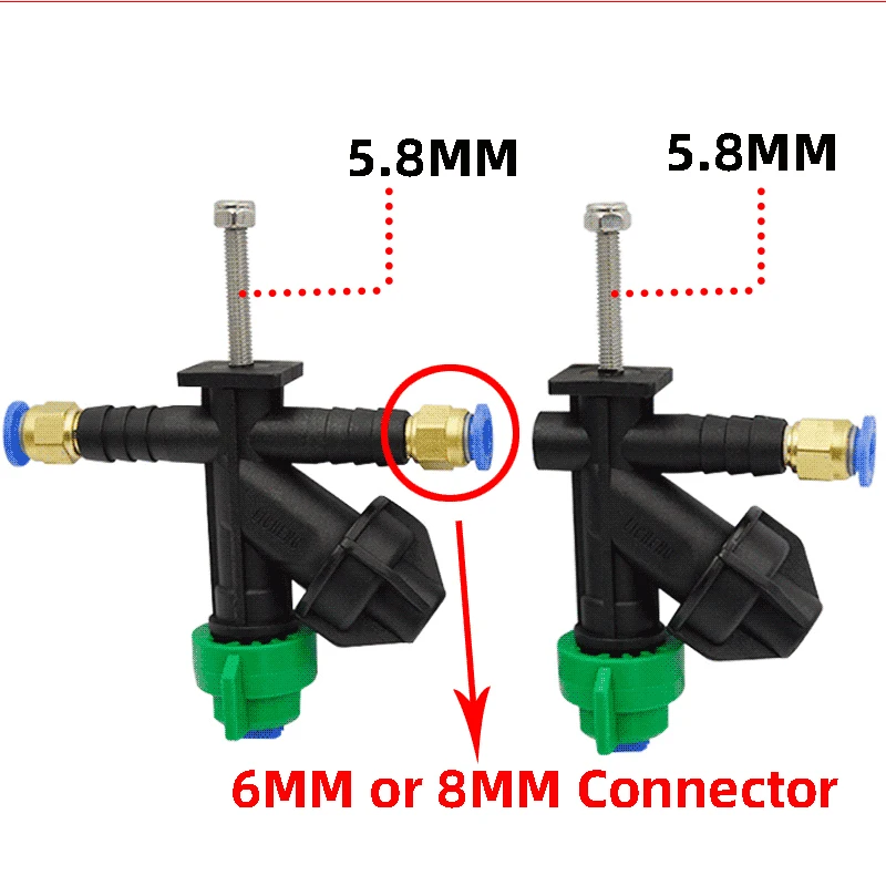 

Agricultural Sprayer Nozzle Screw Fixed External Water Sprayer Dry Boom Agricultural Sprayer Nozzle Drone UAV Nozzle