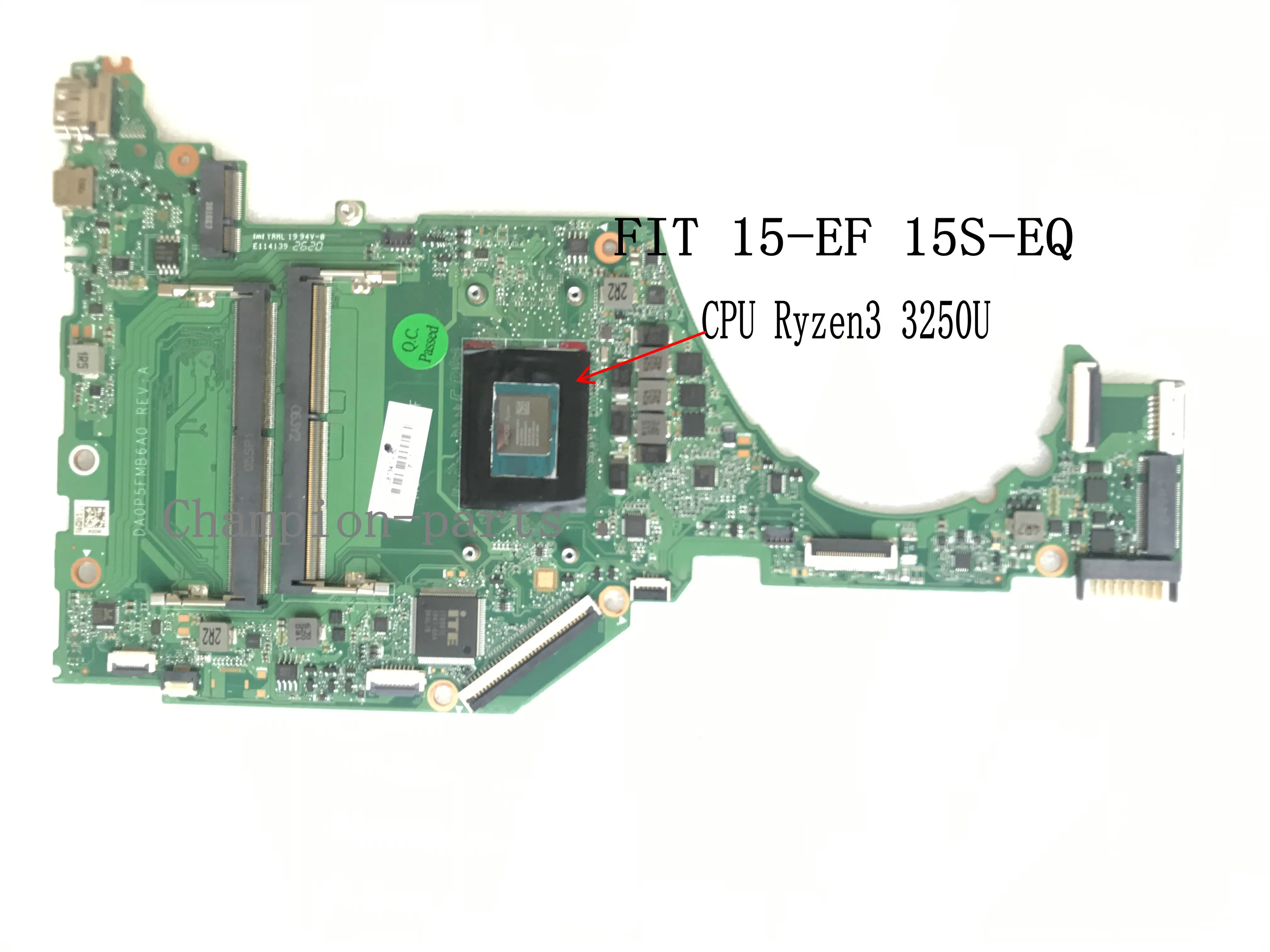 DA0P5EMB6E0 FOR HP 15-EF 15S-EQ LAPTOP MOTHERBOARD CPU Ryzen3 3250U DDR4 90 DAYS WARRANTY