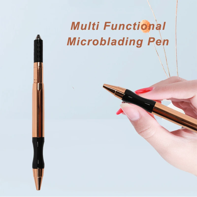 Tattoo Eyebrow Manual Pen Professional Multi Functional Microblading Pen Permanent Makeup Supply Tattoo Gun Eyebrow Machine Pen