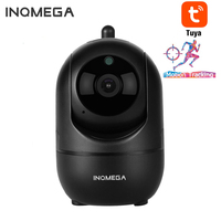 INQMEGA Mini Size 1080P IP Camera Tuya App WiFi Indoor Home Security Camera Auto Tracking Surveillance Night Vision Motion Alarm