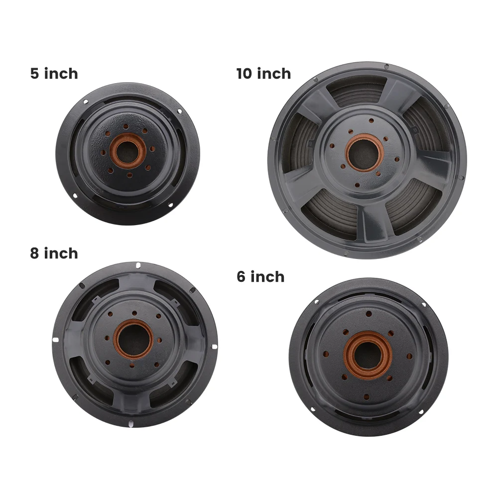 AIYIMA 2Pcs Woofer Speaker Passive Diaphragm Radiator 5 6 8 10 Inch Vibration Membrane DIY Audio Speaker Repair Part Accessories