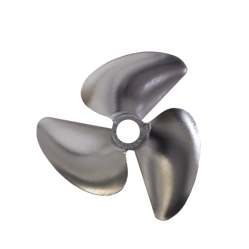 TFL Hobby 3 Blade O-Series Aperture=6.35mm Height=19mm Diameter=56mm CNC 7075 Alloy Contrarotate Propeller for RC boat