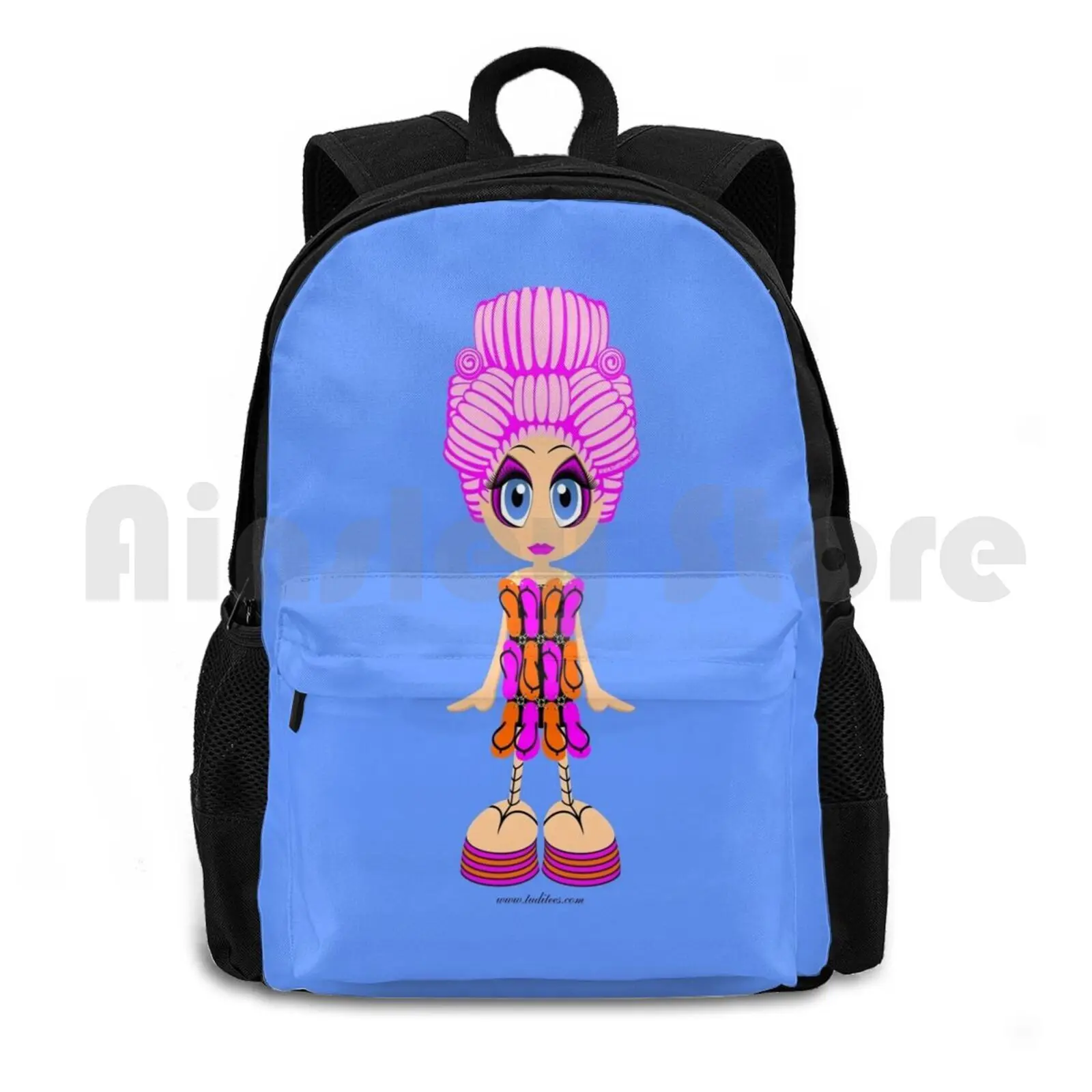 

Flip-Flop Dress Doll Outdoor Hiking Backpack Riding Climbing Sports Bag Flip Flop Doll Priscilla Queen Desert Flipflop Movie