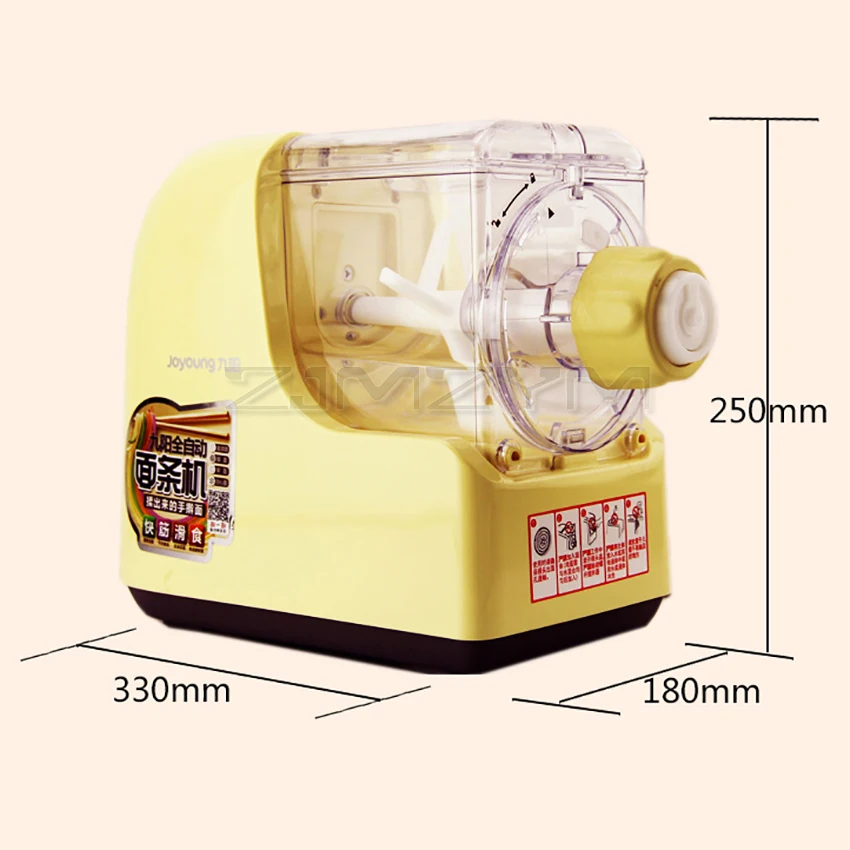 220V Electric Noodle Maker Automatic Spaghetti Pasta Making Vegetable Noodles Cutter Dumpling Wrapper Press Machine Dough Mixer