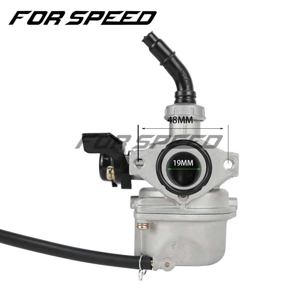 Carburetor PZ19 Carb for 50 70 90 110 125cc ATV Quad 4 Wheeler Dirt Bike Motorbike Motorcycle Carburetors W/ Air Filter