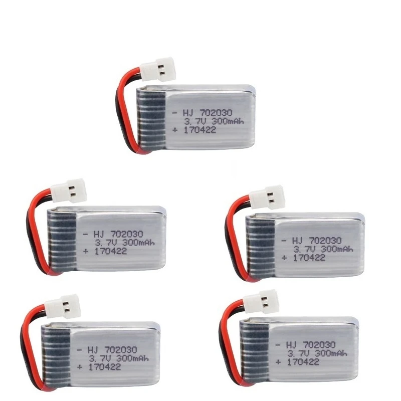 

3.7V 300mAH Lipo Battery For Udi U816 U830 F180 E55 FQ777 FQ17W Hubsan H107 Syma X11C FY530 RC Drone Battery