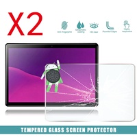 2Pcs Tablet Tempered Glass Screen Protector Cover for Chuwi Hi9 Air HD Tablet Anti-Scratch Anti-Fingerprint Tempered Film