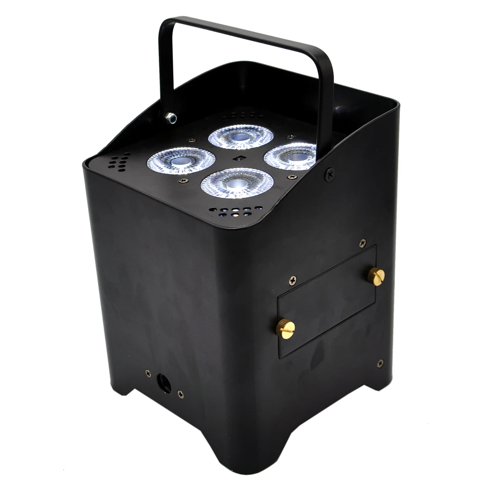 TIPTOP TP-G3045 6X18W Battery Power Wireless Infrared Remote Control 6IN1 Aluminum Led Par Light Freedom Mobile Phone Magic Home