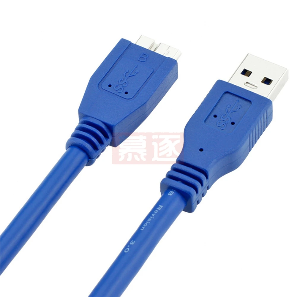 高速USB 3.0 Aオス - Micro B USB 3.0 Micro Bオス USB3.0ケーブル 0.3m 0.6m 1m 1.5m 1.8m 3m 5m