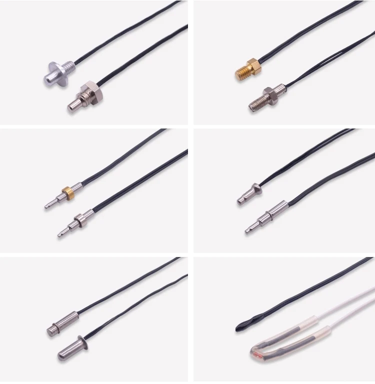 1k 5k 10k 20k 47k waterproof refrigerator herater oven ntc probe high voltage thermistor ntc temperature sensor