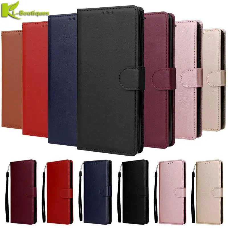 Leather Case For Xiaomi Mi 10T Pro 10 T Note 10 Lite Poco F2 Pro Case Cover for Xiaomi Mi A3 A1 9 10 Lite 9T Pro Wallet Cover