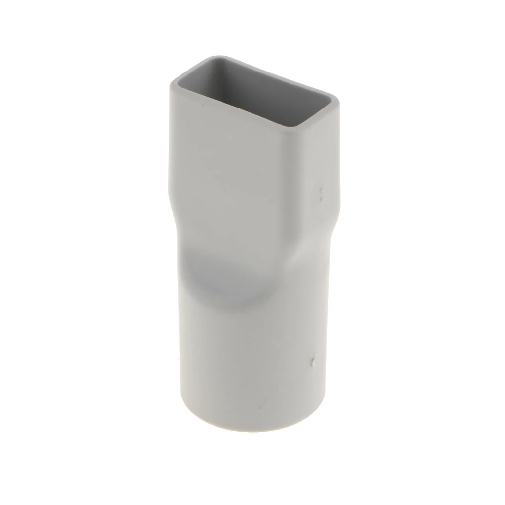 32mm Dia. Round to Square Neck Vacuum Cleaner Nozzle Connector Adapter Black And Grey Universal Household vacuum cleaner parts