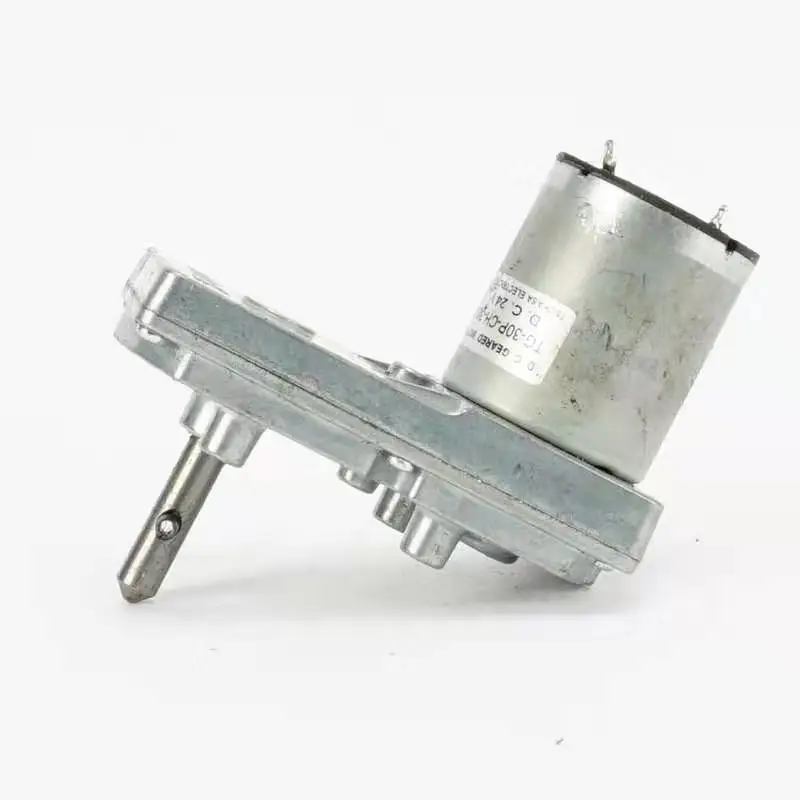 Dc gear motor metal gear great torsion seven fonts popcorn machine motor 24 v6v12v trunnion 8 mm