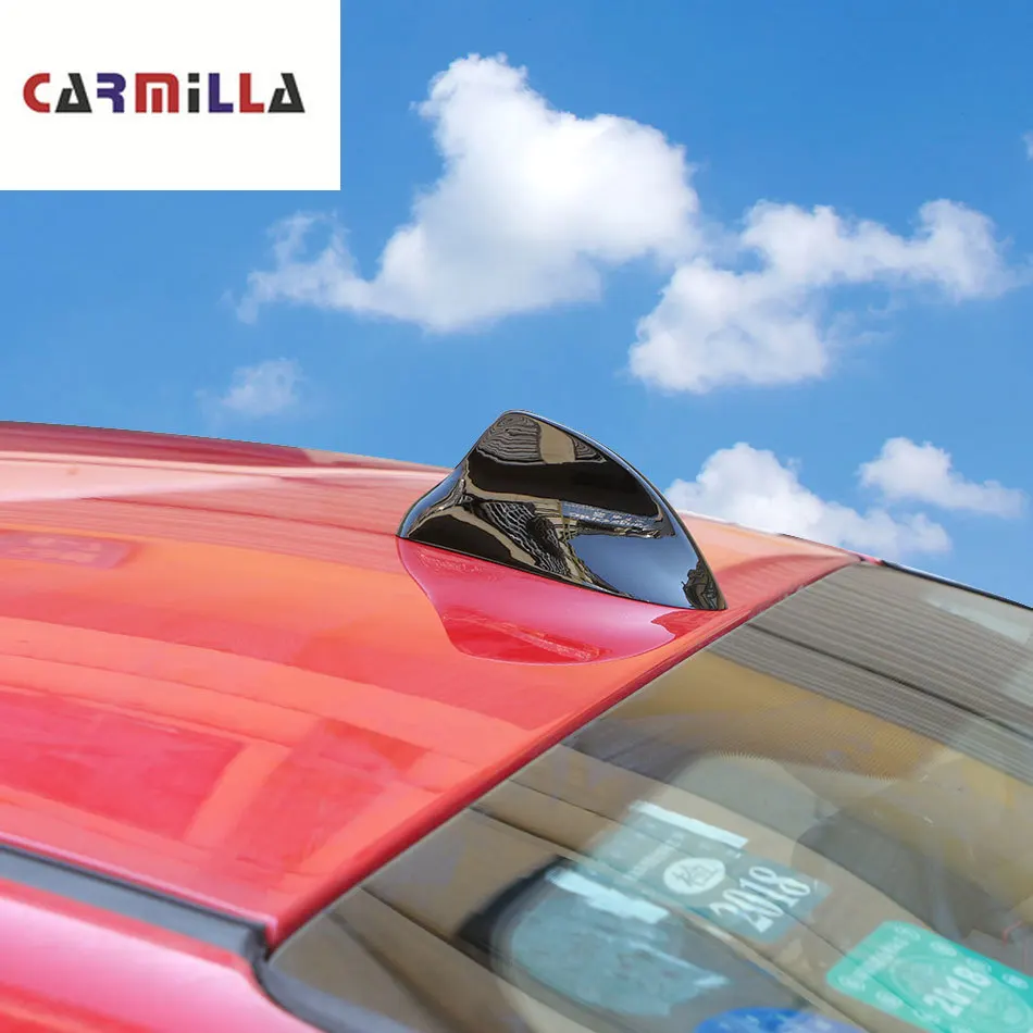 

Carmilla ABS автомобильная антенна плавник акулы, передняя радиосигнальная Акула плавник-наклейка для Chevrolet Aveo 2007-2015, аксессуары для хэтчбека