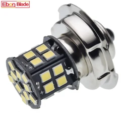1Pcs Motorcycle Headlight P26S LED Head Light Bulb 2835 30SMD 4.2W 6000K Motor Motorbike Scooter Moped Front Lamp 6V 12V 24V 30V