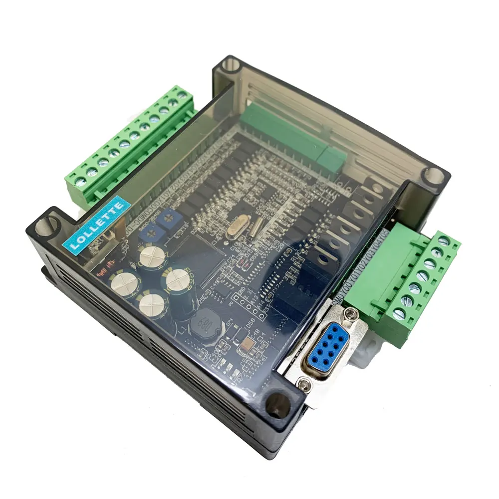 FX3U-14MR FX3U-14MT PLC industrial control board 8 Input 6 Output 6AD 2DA and RS485 RTC