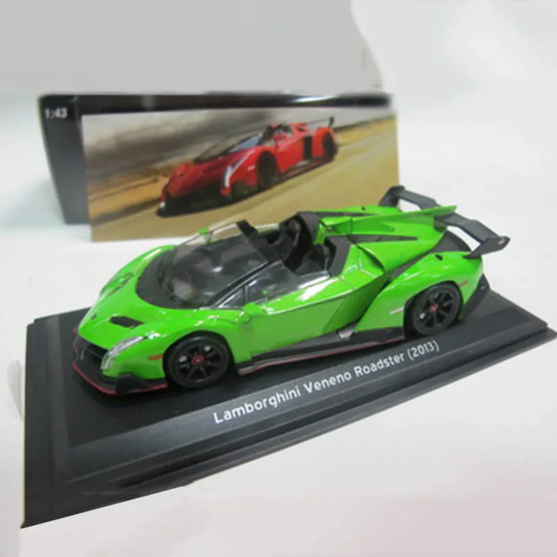 1/43 Scale Poison Veneno Roadster Alloy Car Die Casting Toy Car Model Decoration Children's Gift Collection display