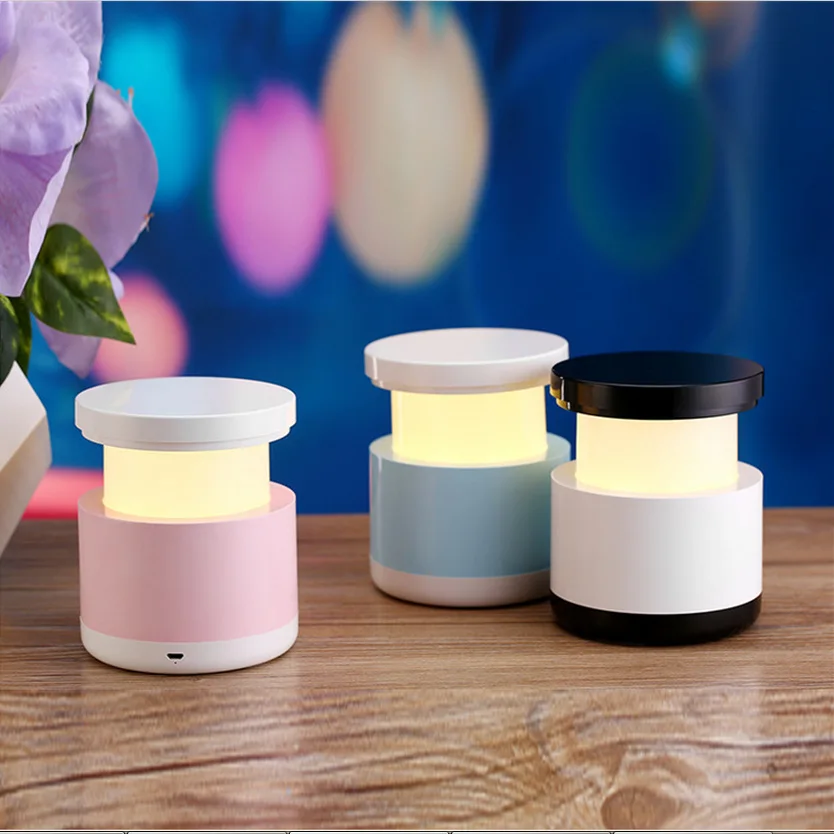 LED Smart Night Light USB Charging Storage Bedside Retractable Light Colorful Birthday Atmosphere Home Gift Light Drop shipping