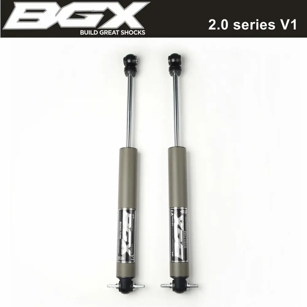 

2PCS BGX MonoTube Rear Shocks 2.0 IFP For 07-18 Jeep Wrangler JK 0-1" Lift