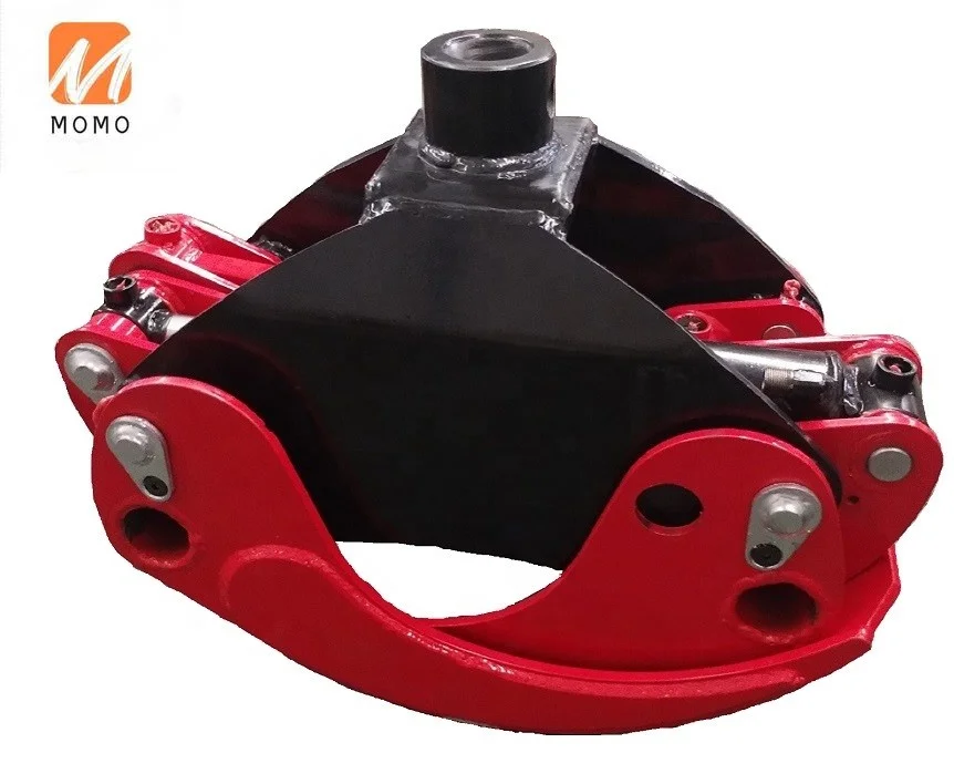 Mini excavator hydraulic rotating grapple for sale