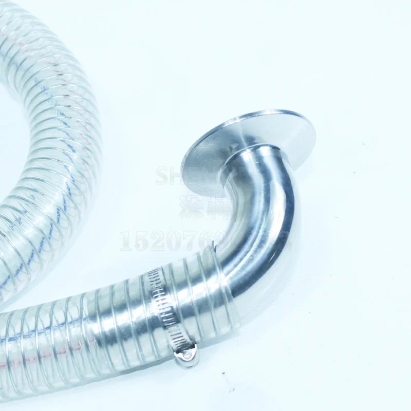 Tubo de desenho da máquina de enchimento do pistão tubo de sucção de pvc insípido para transportar e fornecer material líquido od32mmx2m